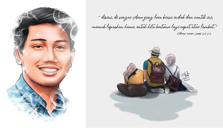 Eril Ingin Jaga Sang Adik Berkuliah Diluar Negeri
